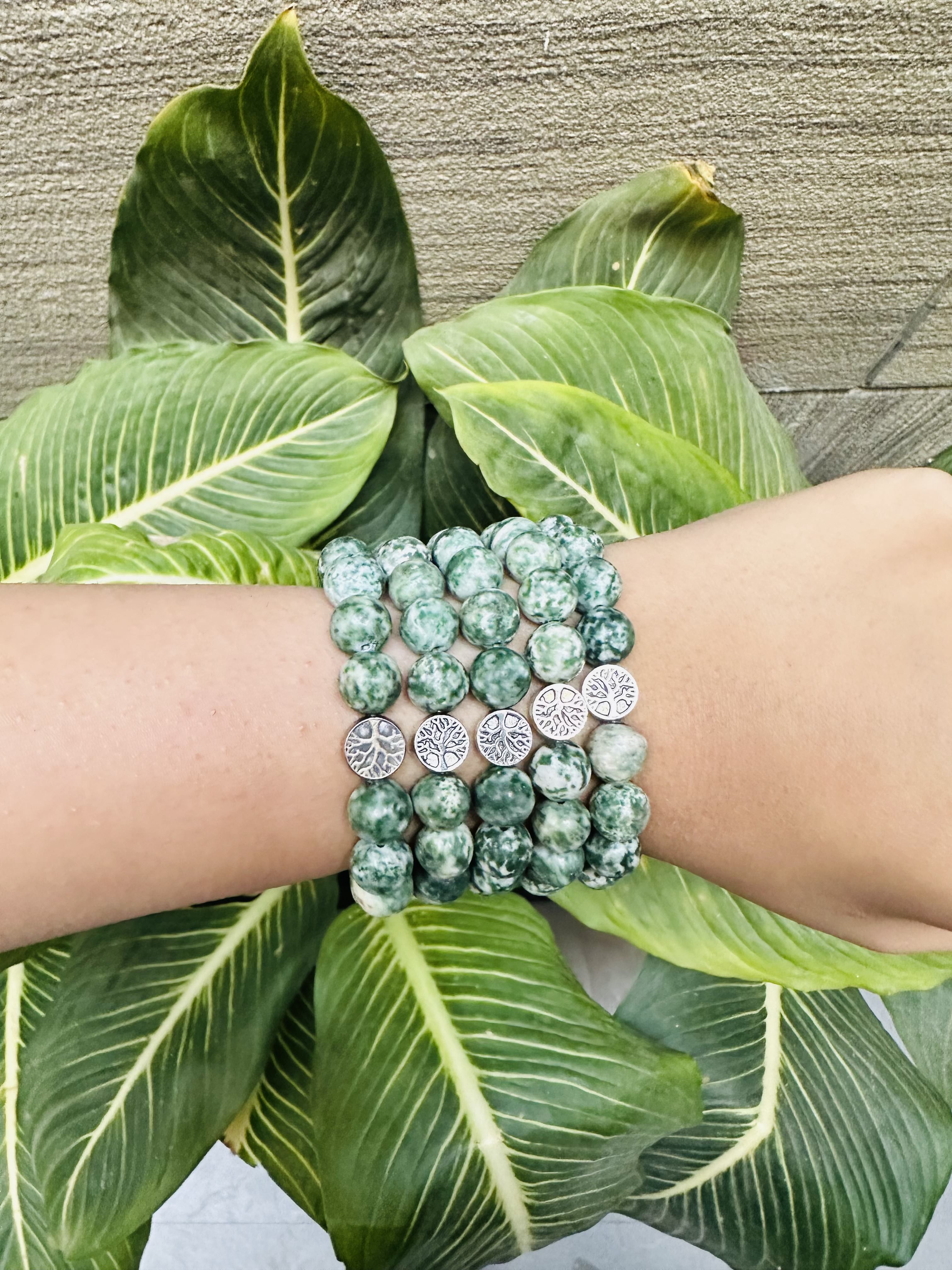 Amazon.com: Gratitude Gifted Tree Agate Gratitude Bracelet With Sterling  Silver Gratitude Symbol Charm, Gift of Gratitude, Appreciation, and Thank  You Gift for Friends and Family : Handmade Products
